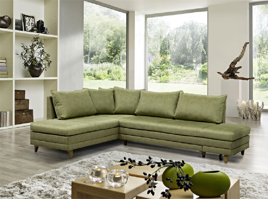 мягкая мебель в Геленджике - диванный уголок в интерьере зала