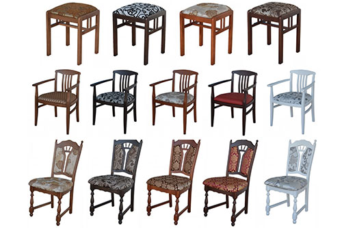 мебель в столовую - стулья, кресла, табуретки, столы комплектами и вразнобой